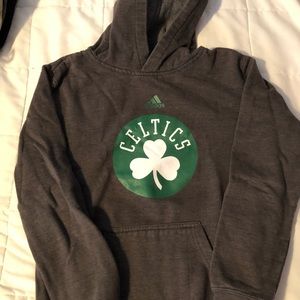 Adidas Celtics Hoodie Medium (10-12)